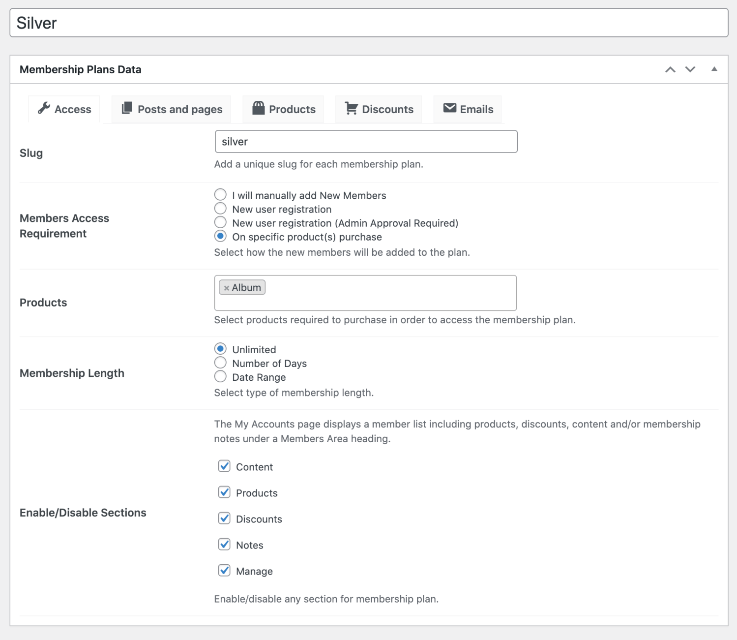 WooCommerce Membership - Plugin Documentation
