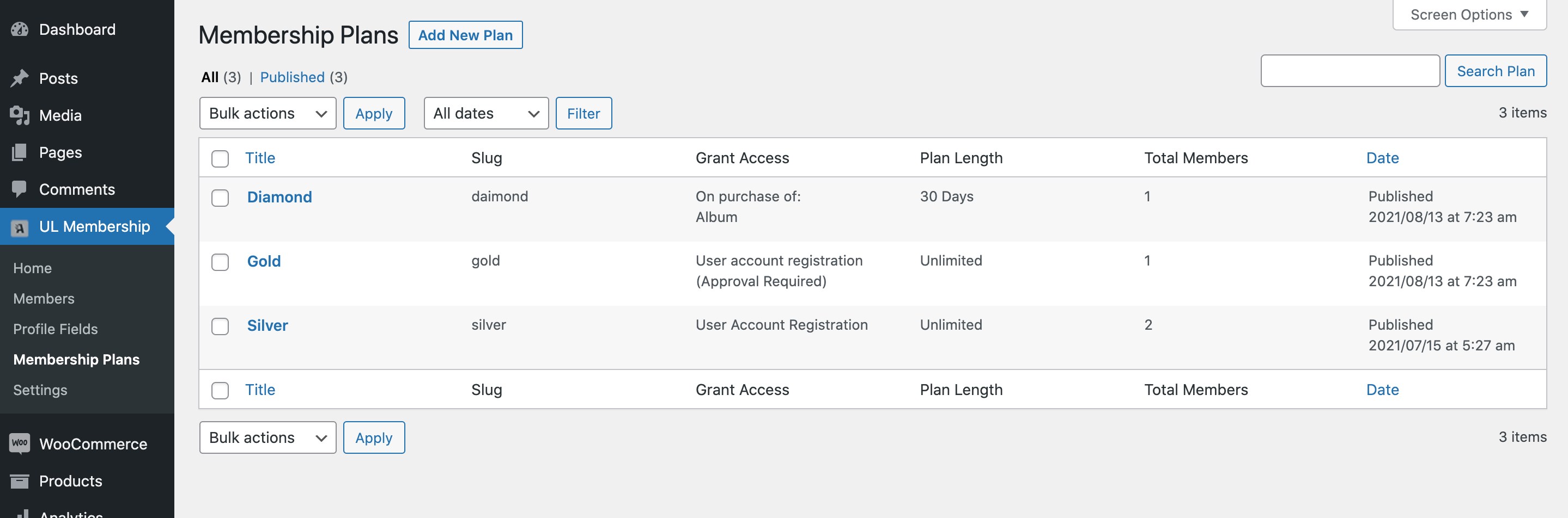 WooCommerce Membership - Plugin Documentation