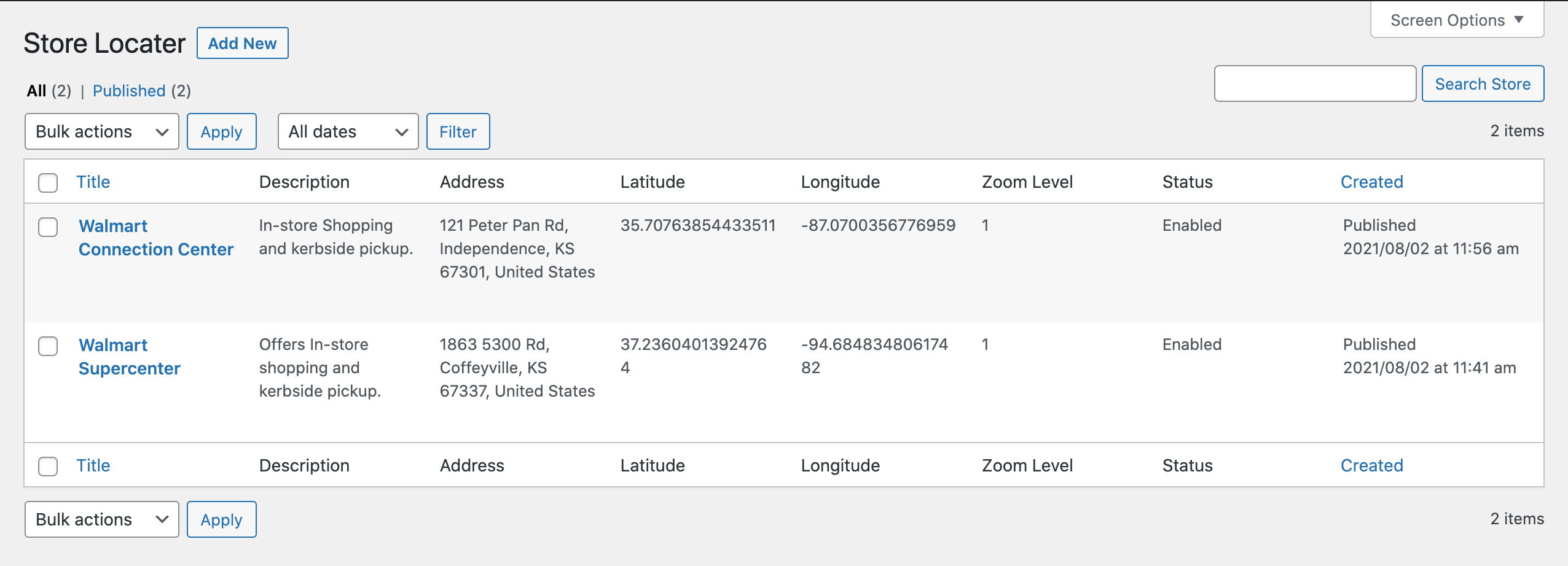 Store Locator With Google Maps Documentation WooCommerce   Create Multiple Store Locations 