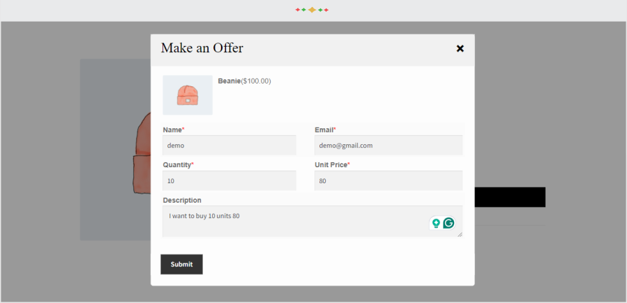 woocommerce make an offer plugin