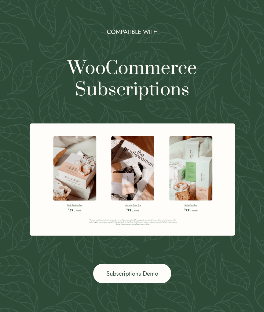 WooCommerce Subscriptions Compatibility
