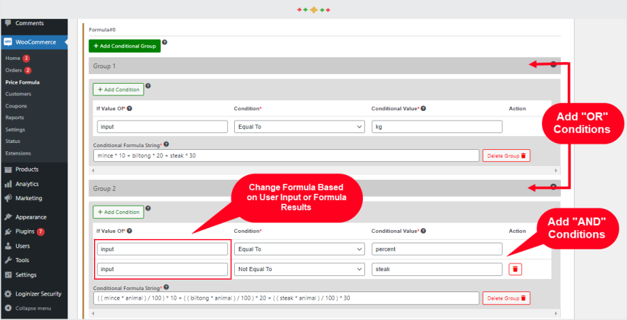 woocommerce measurement price calculator plugin