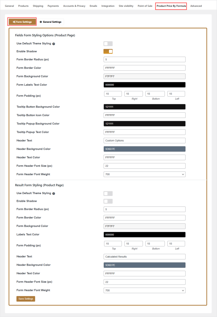 woocommerce price by formula calculator plugin