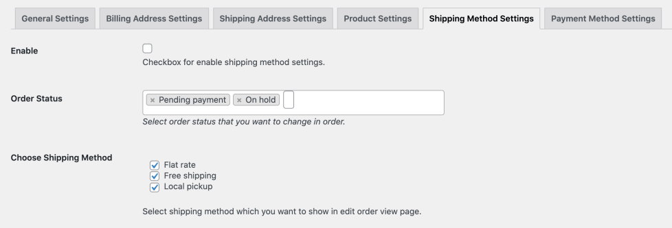 Edit Order by Customer Documentation - WooCommerce