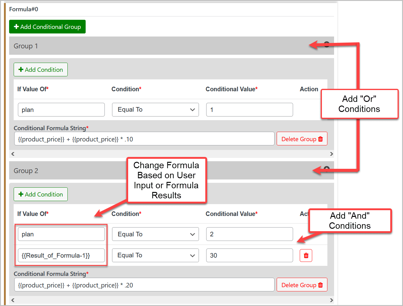 WooCommerce Price & Measurement Calculator by Formula Plugin