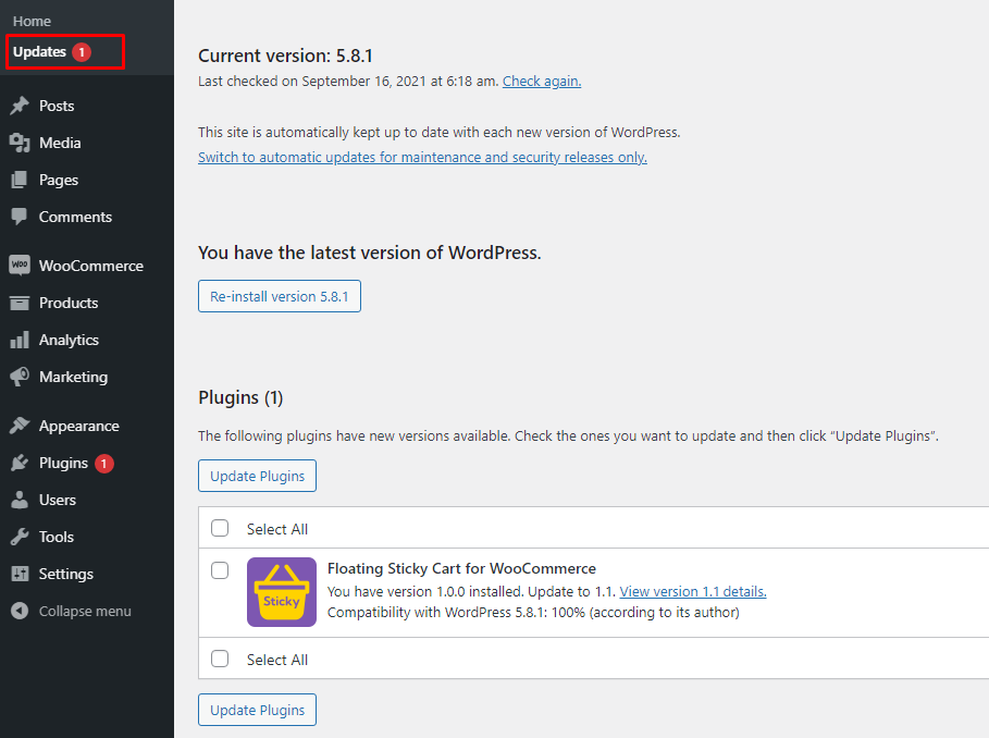 Floating Sticky Cart Documentation - WooCommerce