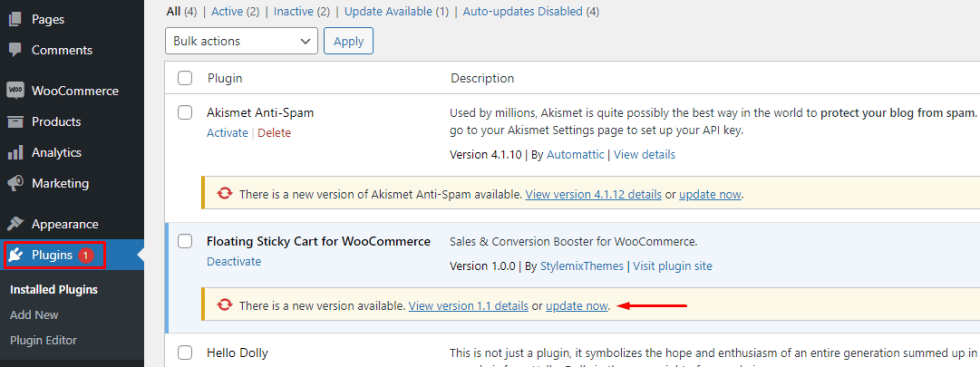 Floating Sticky Cart Documentation - WooCommerce