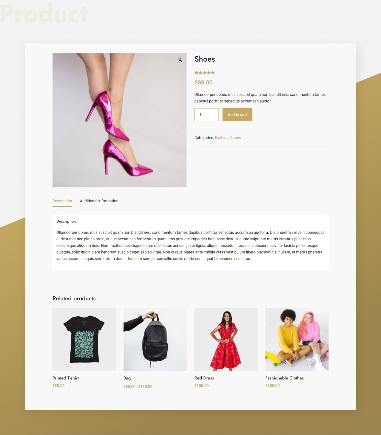 WebShop - Modern Fashion and Clothing WooCommerce theme