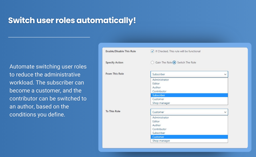 Simplify User Management of Your Store with the WooCommerce User Roles Plugin