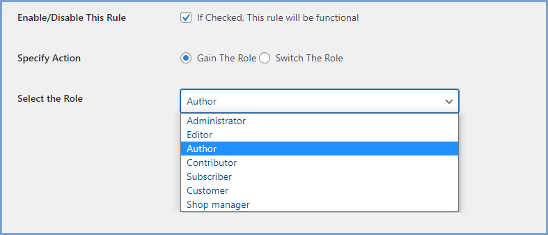 Assign User Roles to New Users