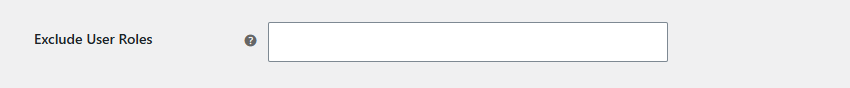Exclude Roles from Automation