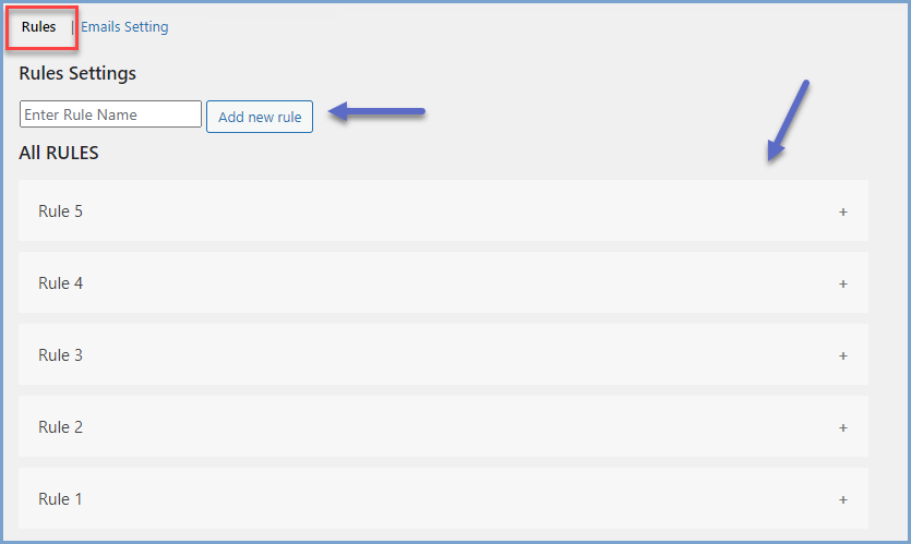 Multiple Rules for User Roles