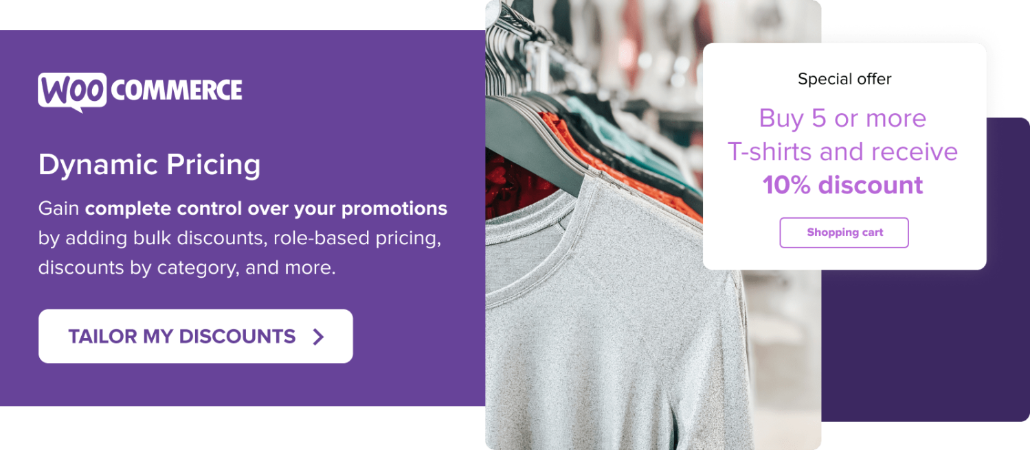 Run tailored sales and promotions with the Dynamic Pricing extension