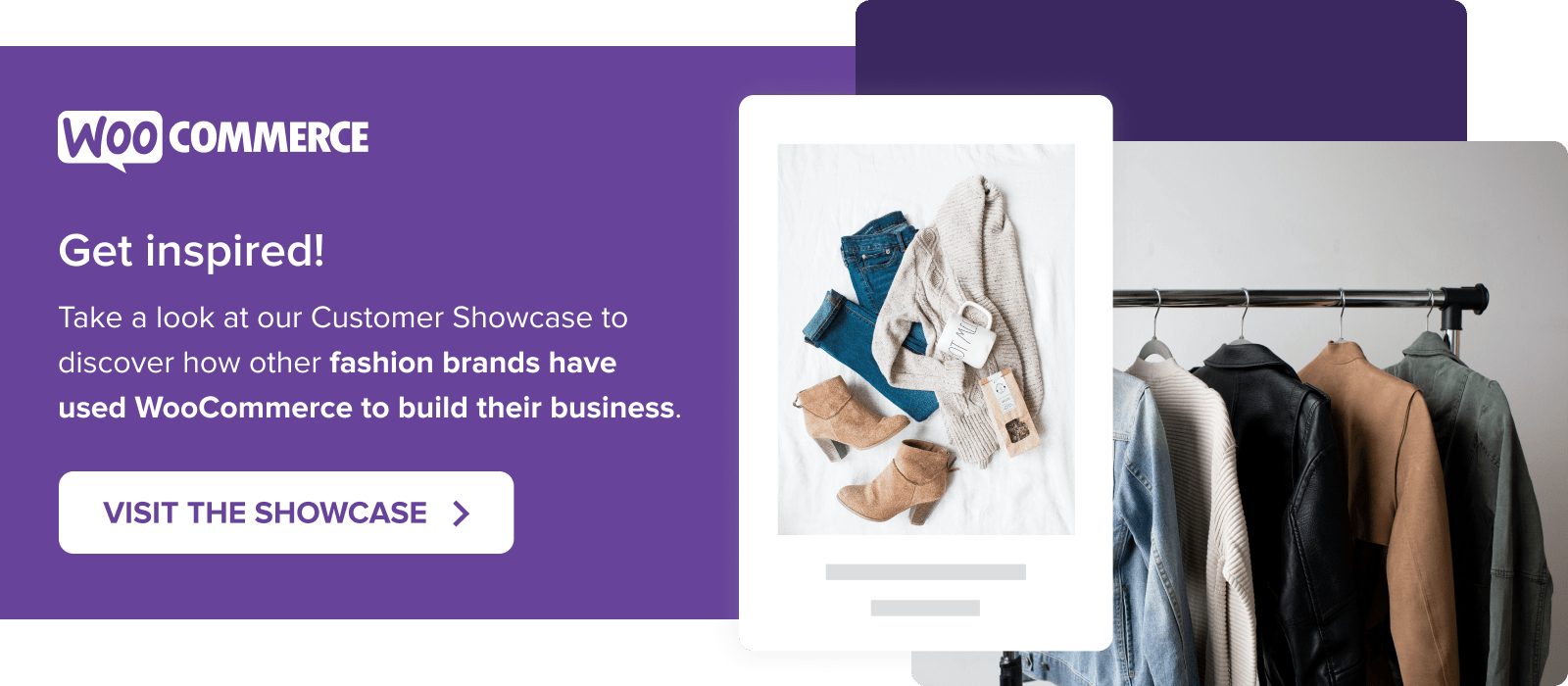 Take a look at how other fashion brands have used WooCommerce to build their business