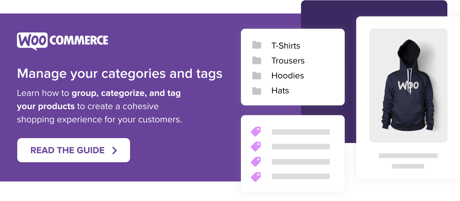 Learn how to group, categorize, and tag your products using our guide to taxonomy