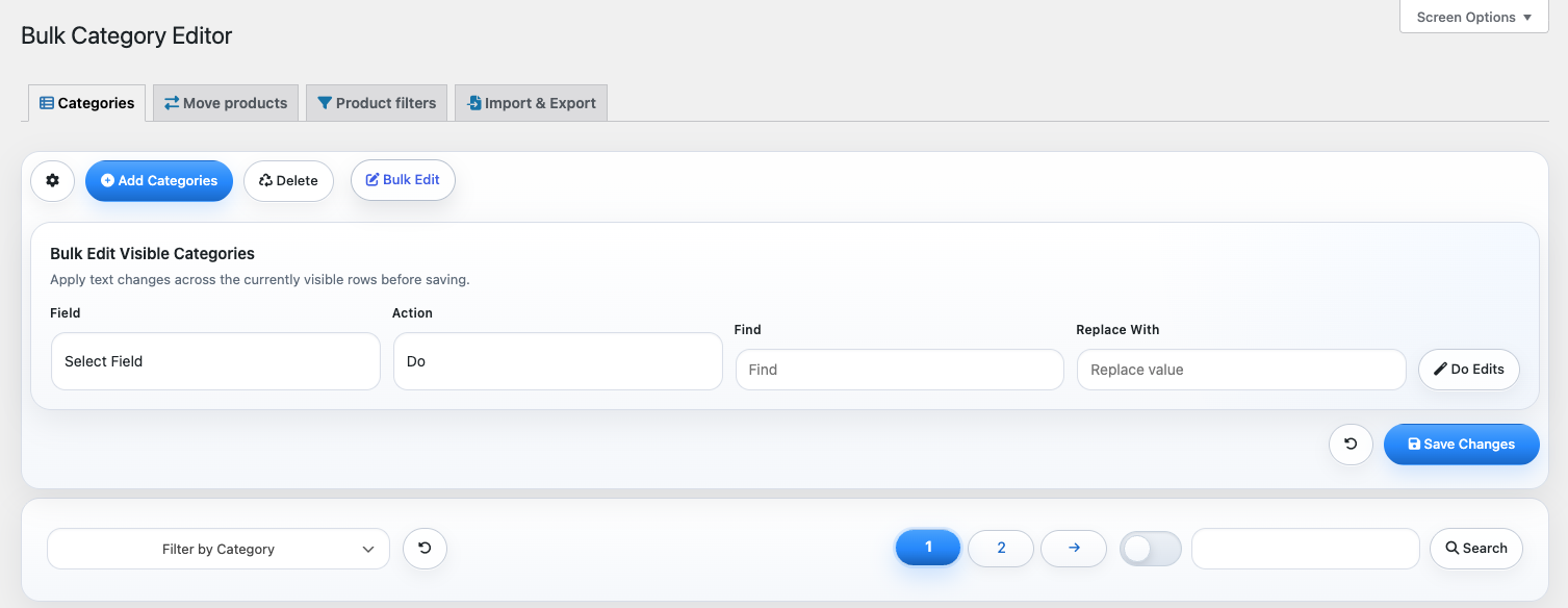 Bulk Category Editor - WooCommerce Marketplace