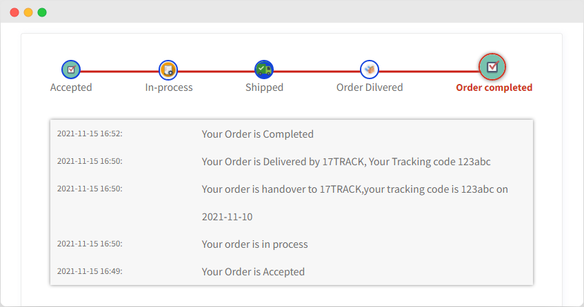 Woocommerce Order Tracking Advanced Shipment Tracking