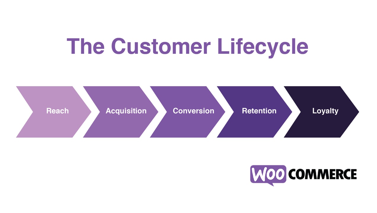 graphic of the customer lifecycle