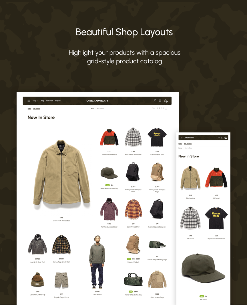 Urban Wear Fashion and Clothing WooCommerce Theme