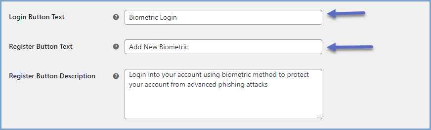 Biometric Login for WooCommerce