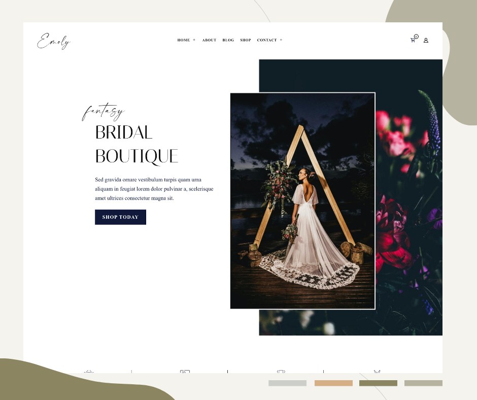 Emoly - Wedding Fashion WooCommerce Theme