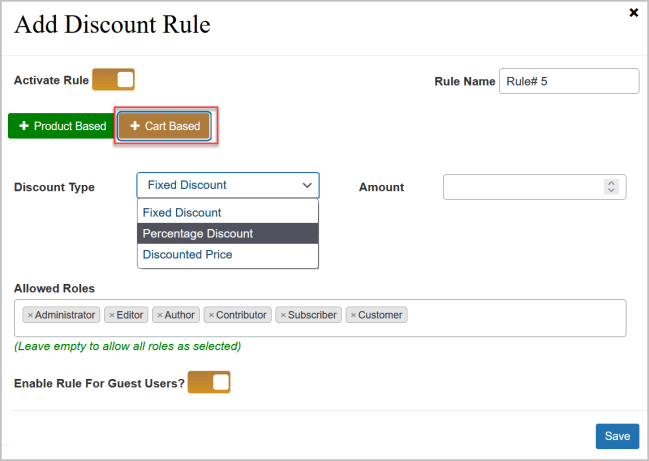 WooCommerce First Purchase DISCOUNT Plugin