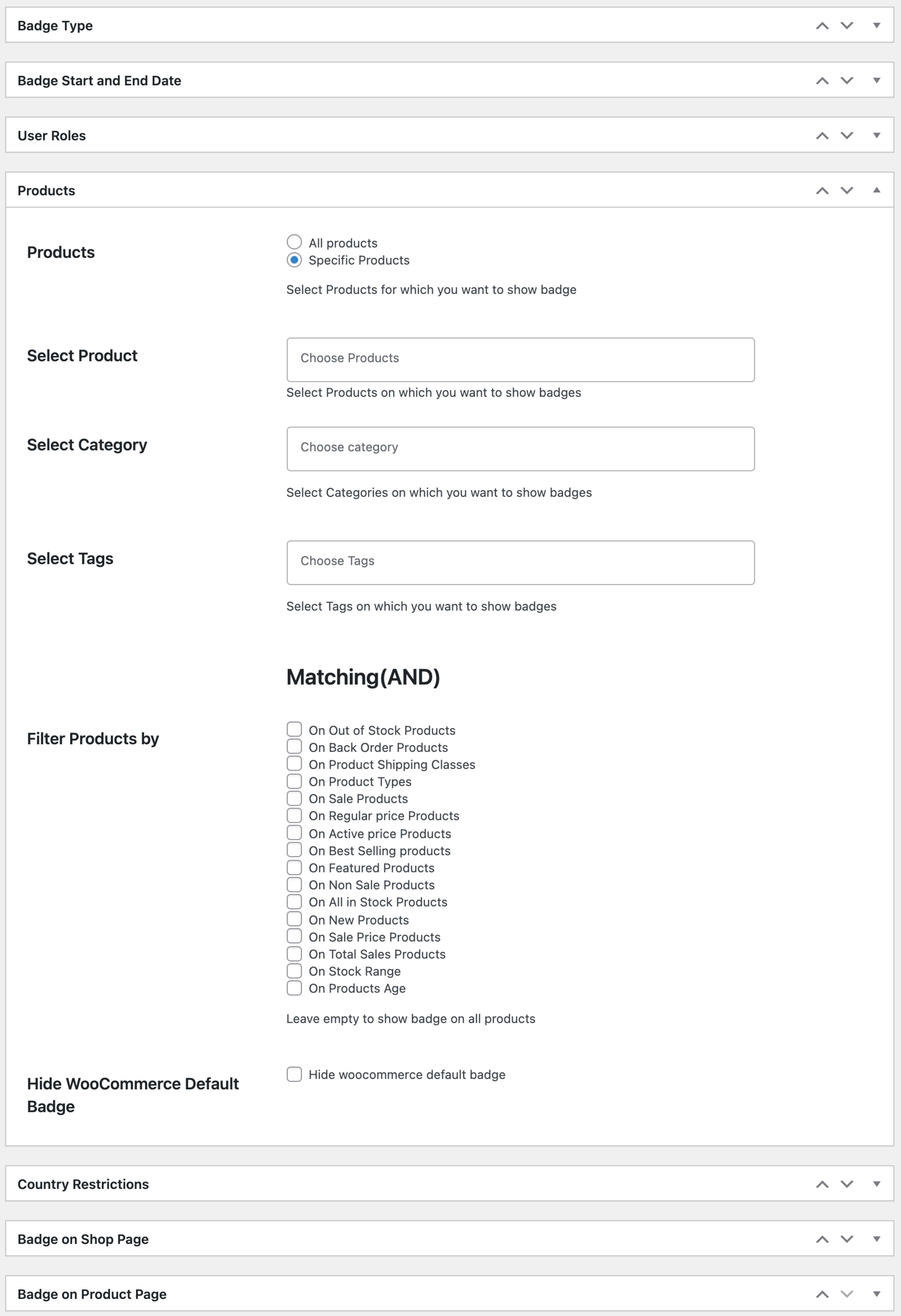 Product Labels and Stickers