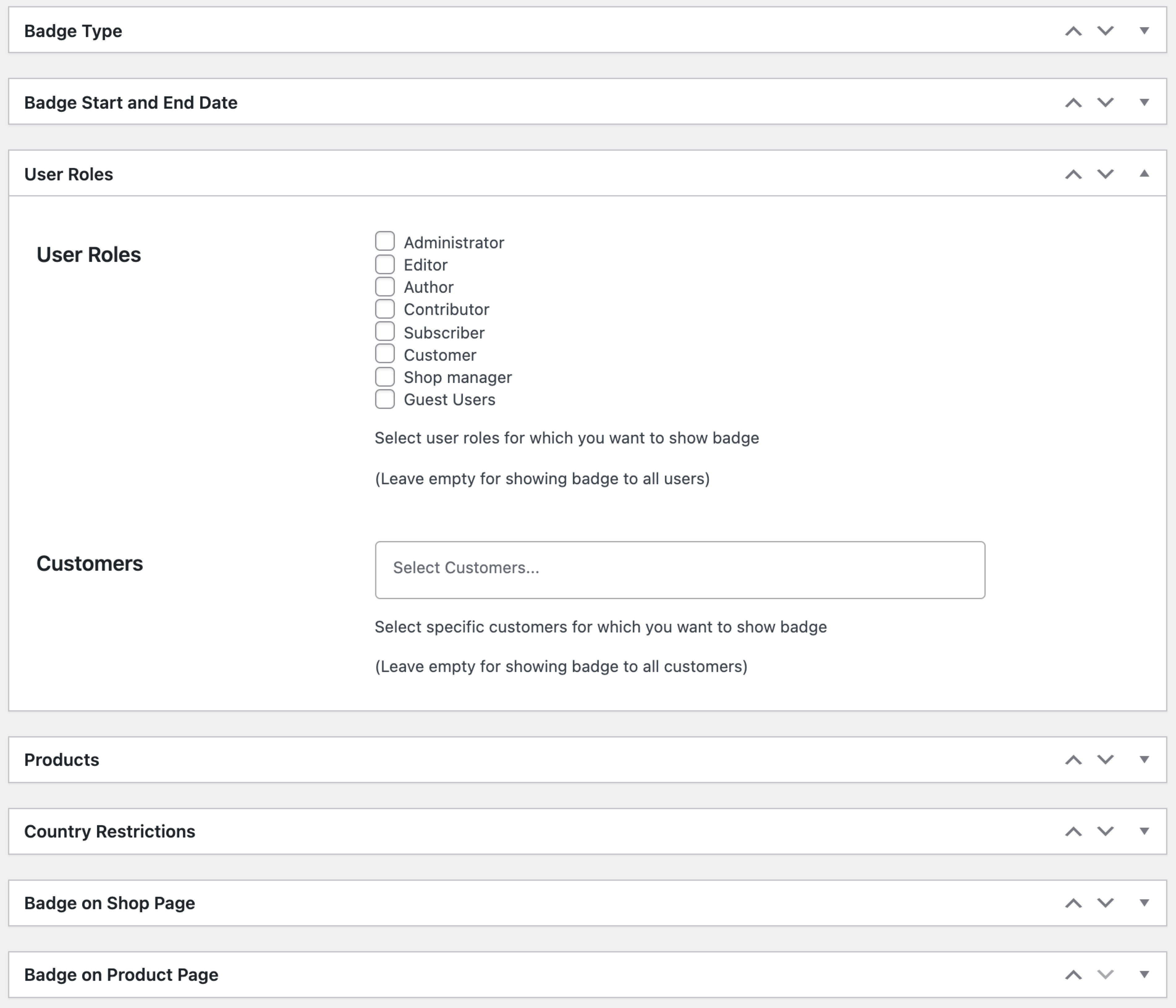 Product Labels and Stickers Documentation