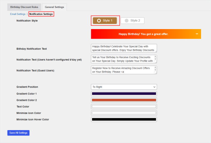 woocommerce smart birthday discount plugin