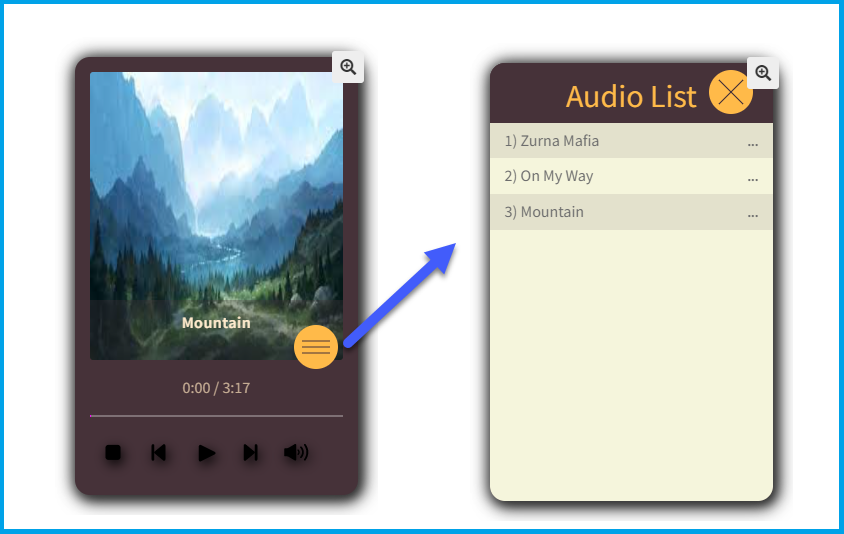 Music Player for WooCommerce - List audio files