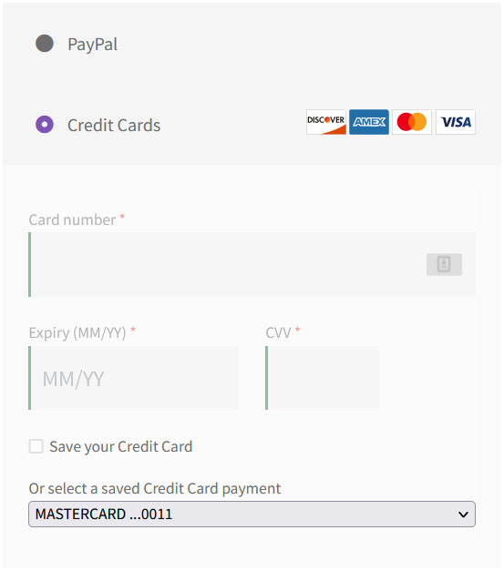 Woocommerce Paypal Payments - Woocommerce