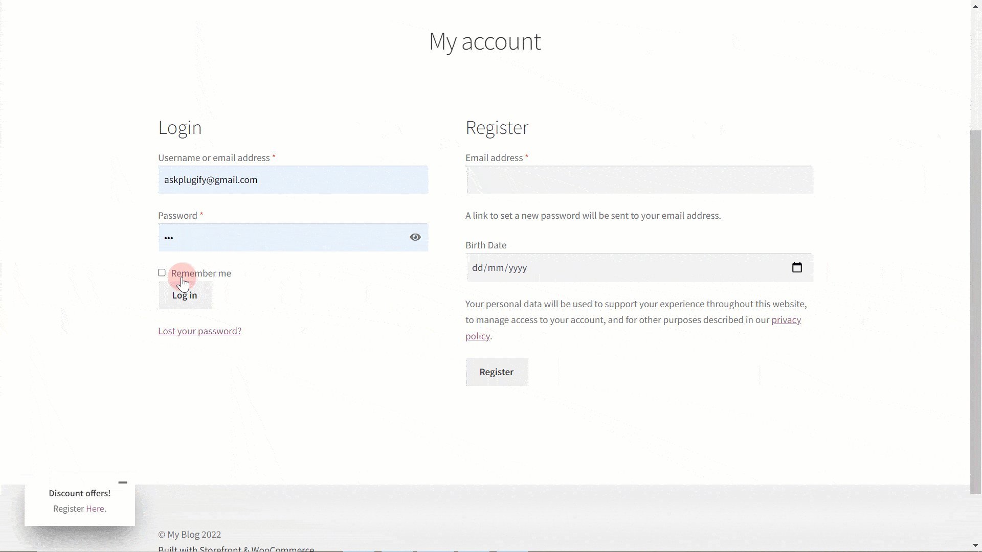 WooCommerce birthday discounts plugin