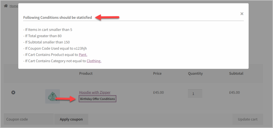 WooCommerce birthday discounts plugin