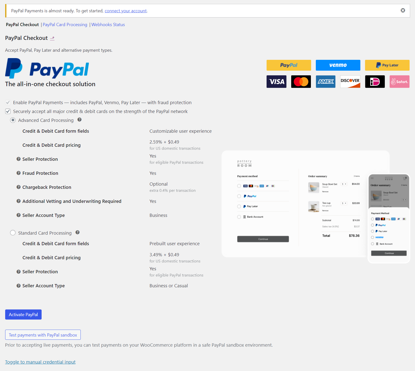 Paypal Payments Upgrade Guide - Woocommerce