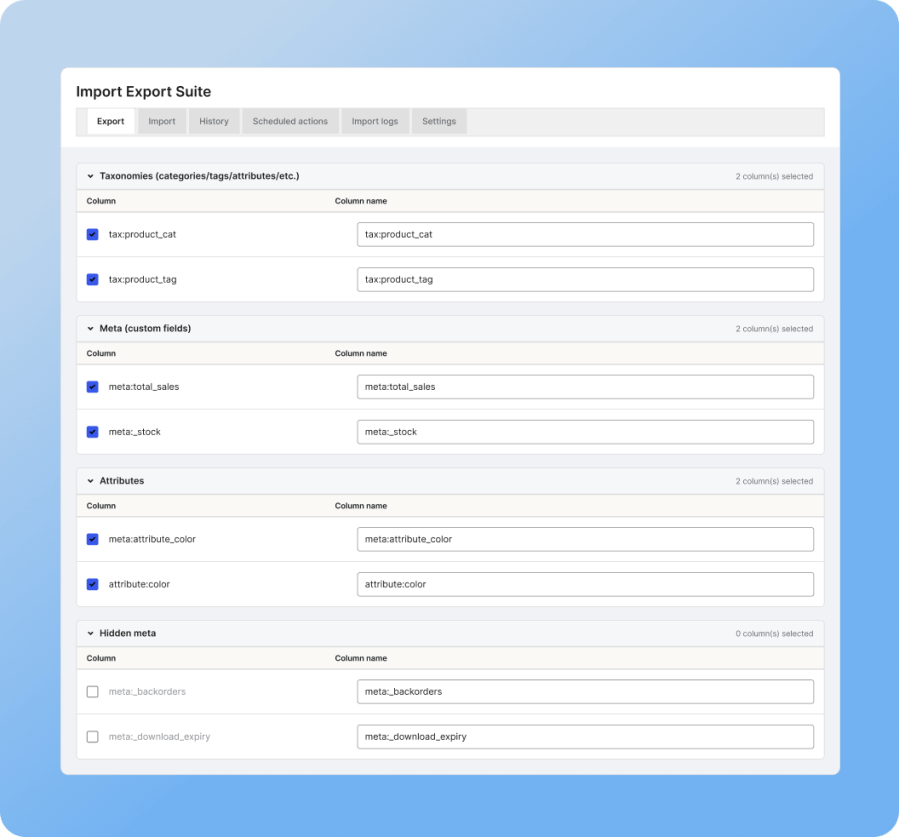 Import Export Products With Images, Custom Fields, And Third-Party Meta