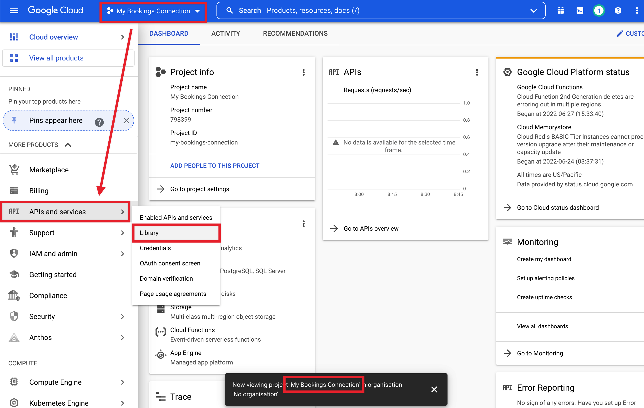 Bookings Custom Google Calendar Integration Documentation