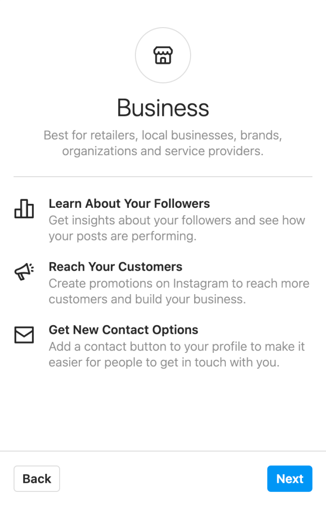 Convert your Instagram account to a business account