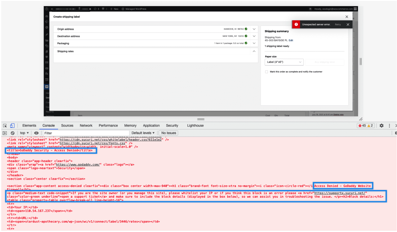 Shipping Guide Documentation