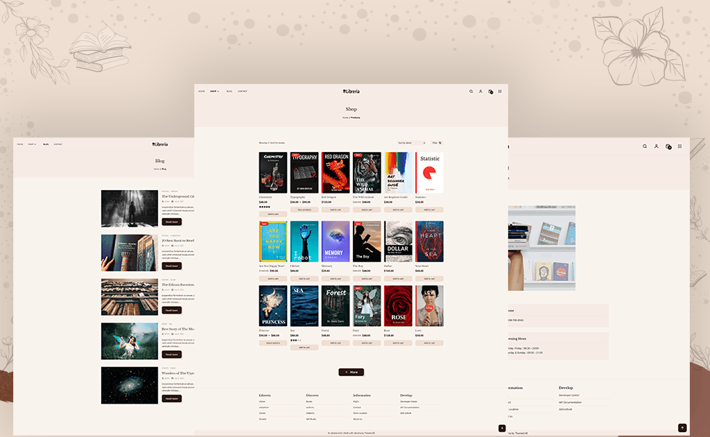 Libreria - Bookstore WordPress Theme for WooCommerce