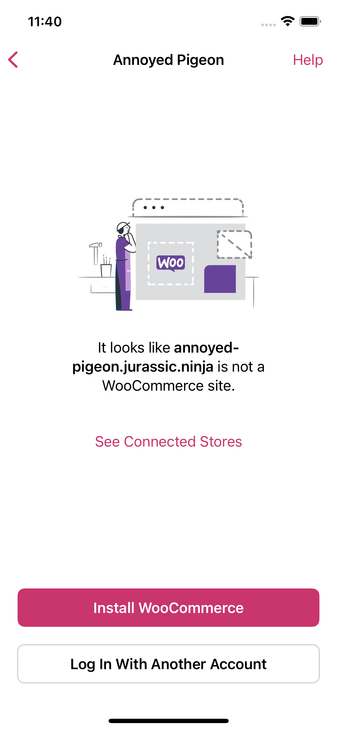 How to Log In to the App Documentation - WooCommerce