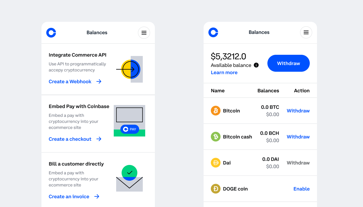 coinbase woocommerce