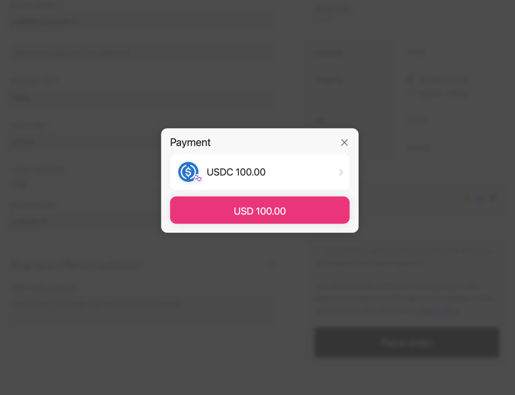 Web3 One-Click Payment Solution