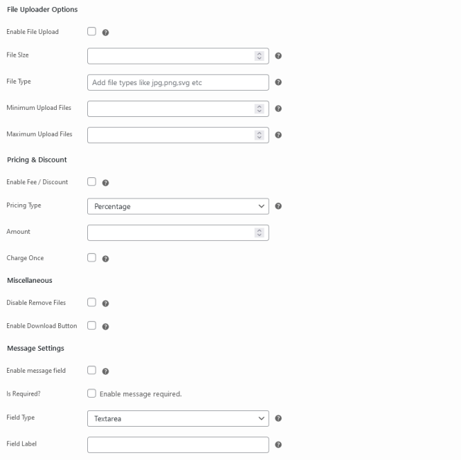 Upload Files For WooCommerce By WebMeteors - Variations