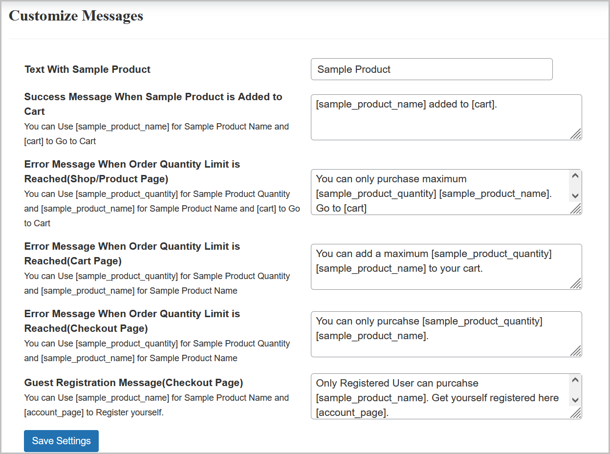 WooCommerce Product Samples Plugin - Offer Free/Paid Samples
