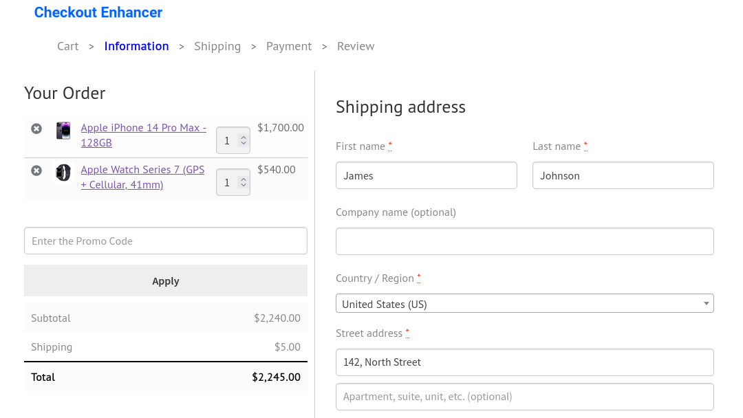 Checkout Enhancer for WooCommerce - WooCommerce Marketplace