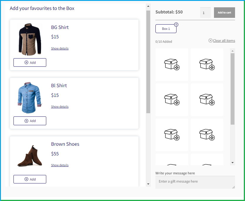 Mix and Match Products Woo Marketplace