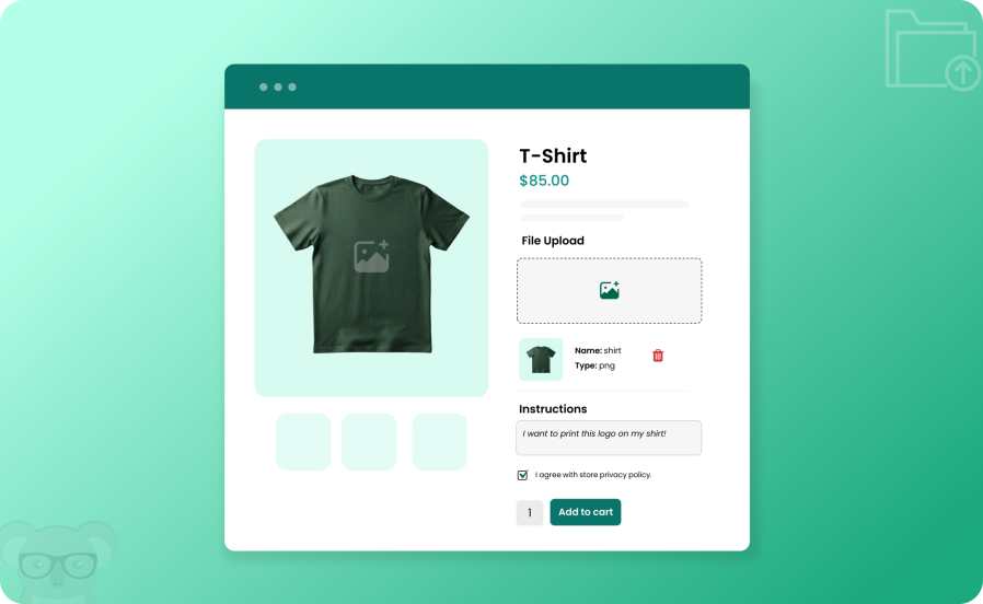 File upload for woocommerce-10