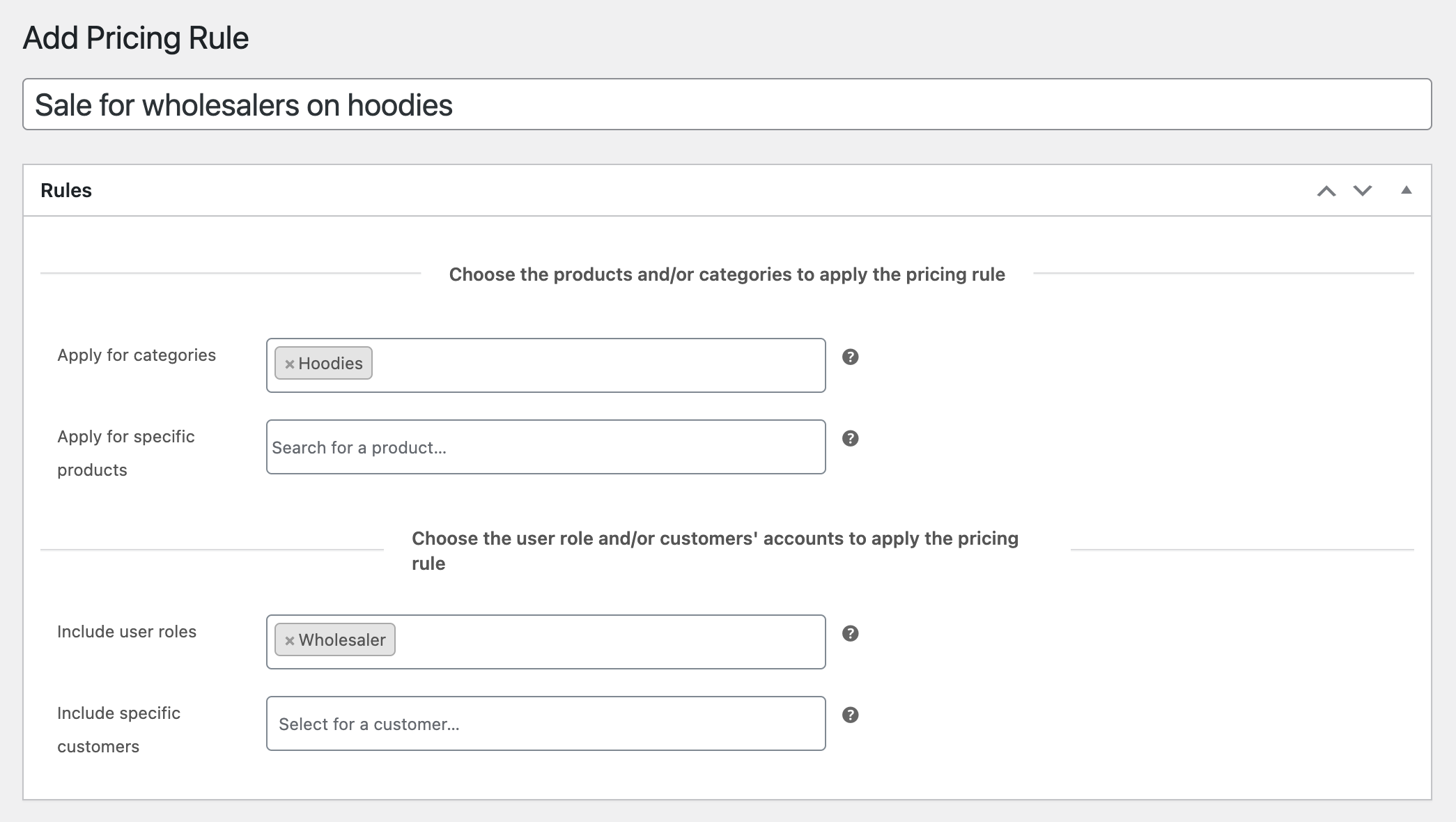 Tiered Pricing Table For WooCommerce Documentation - WooCommerce