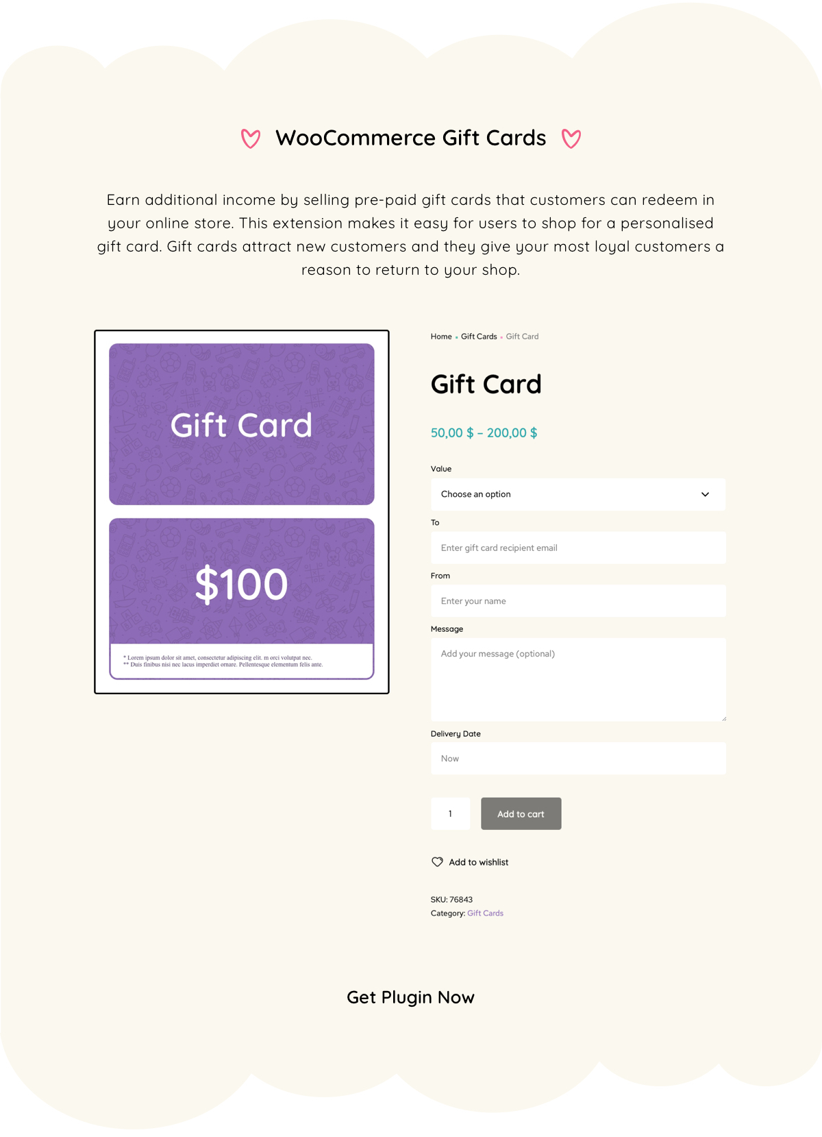 Treehouse - WooCommerce Gift Cards
