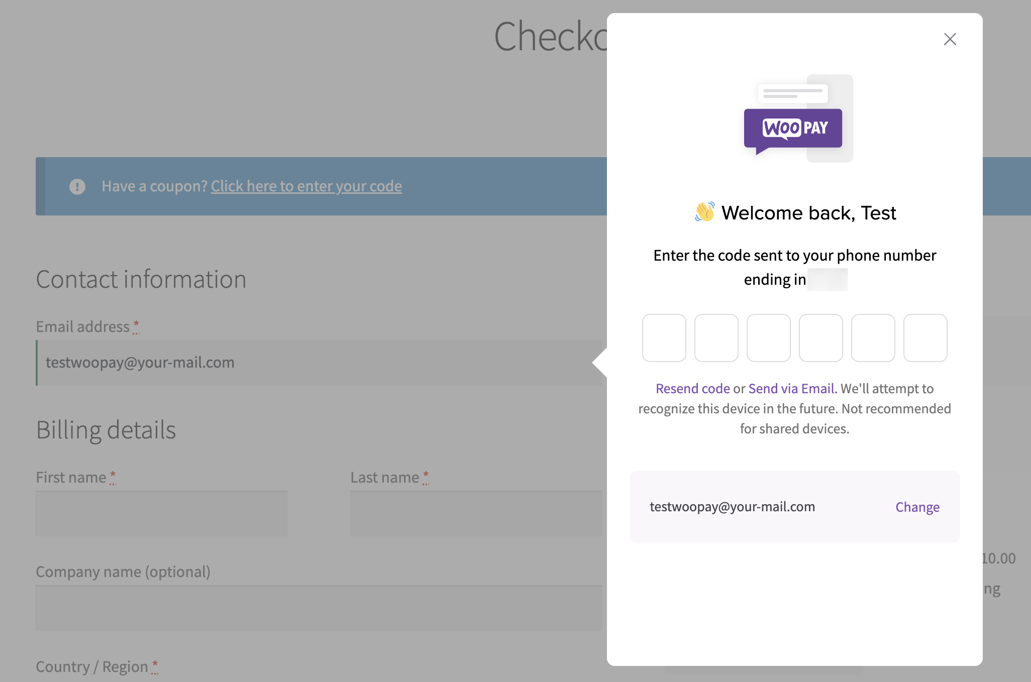 WooPay Customer Documentation - WooCommerce